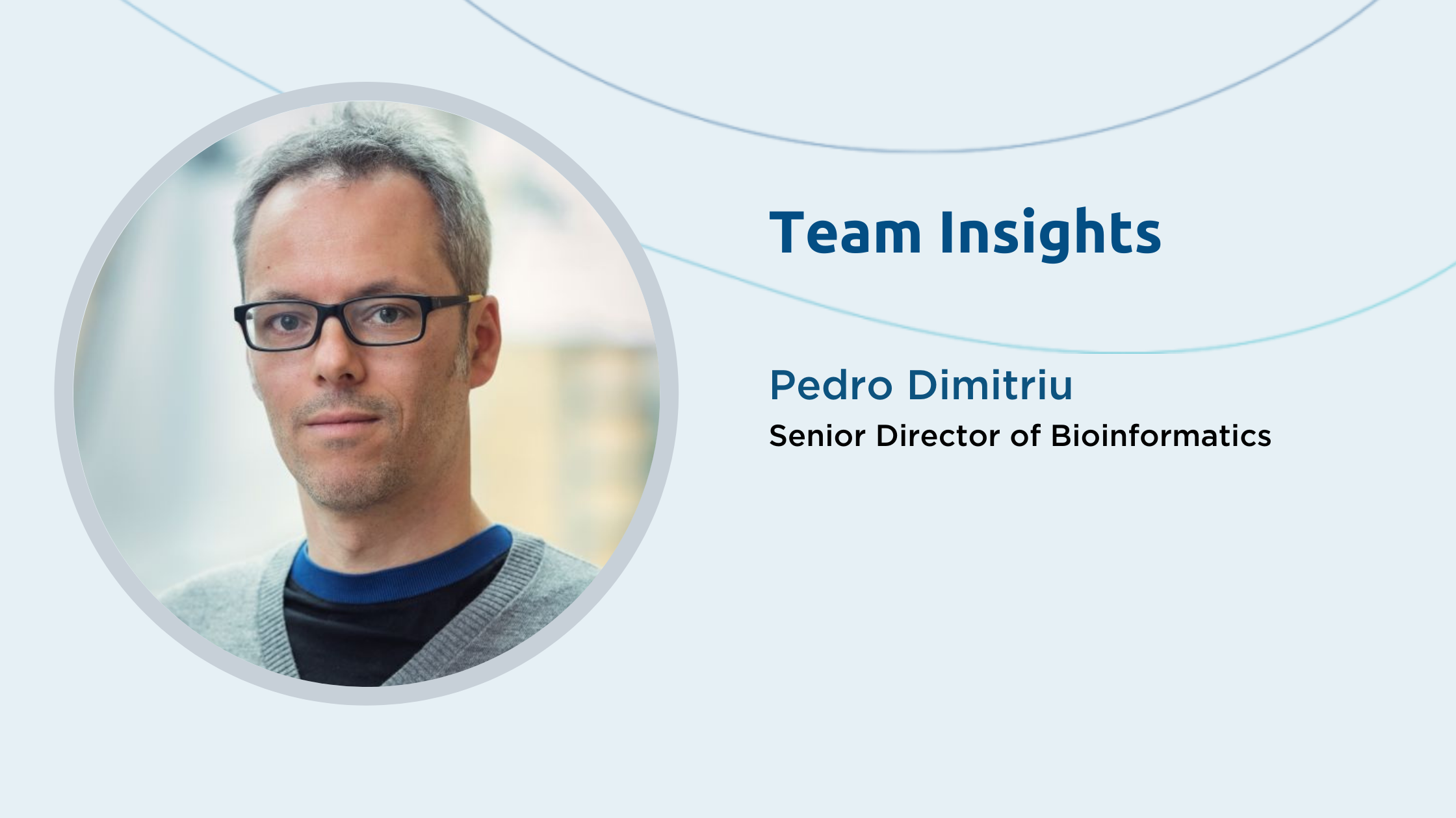Team Insights: Pedro Dimitriu