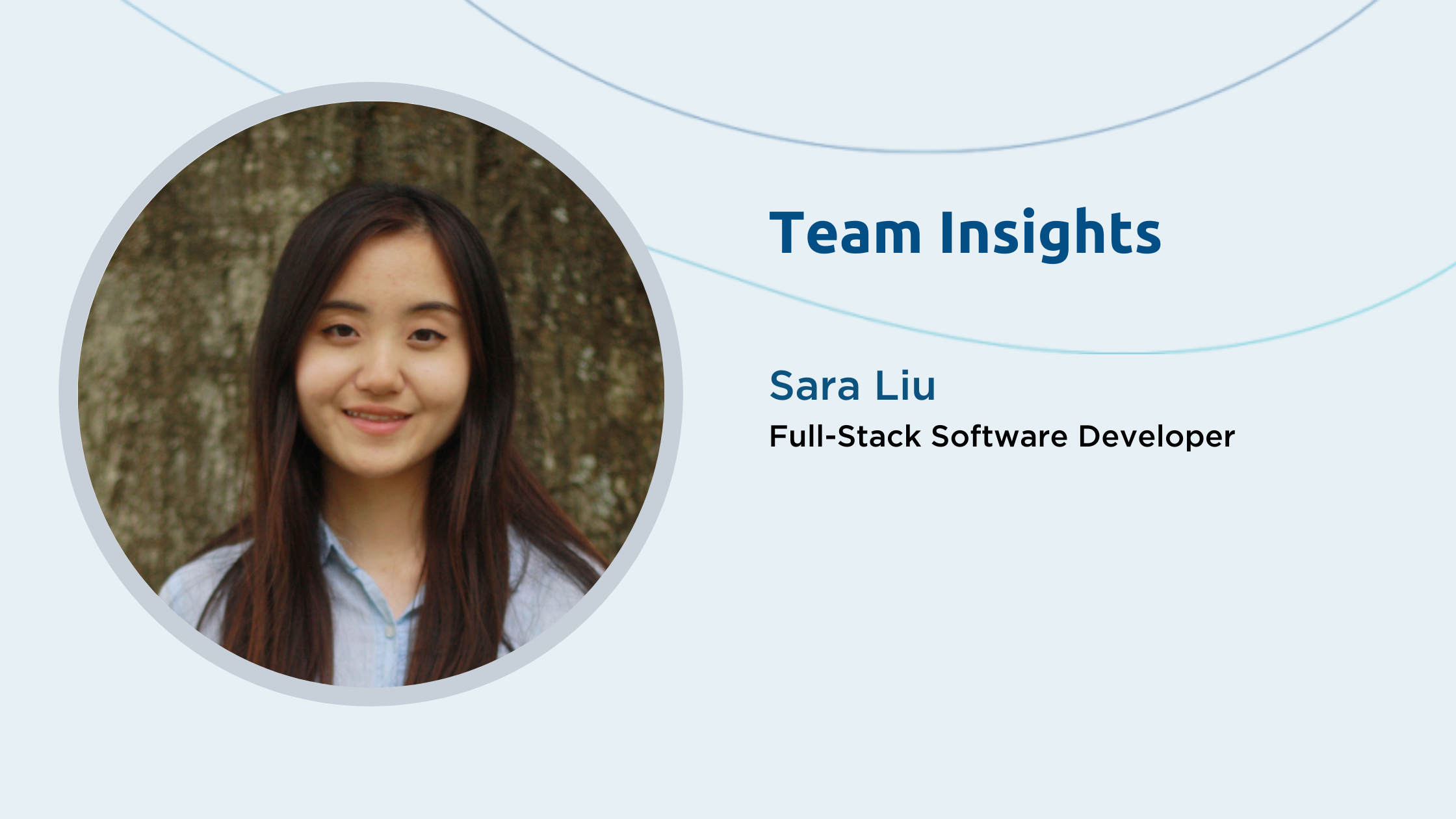 Team Insights: Sara Liu